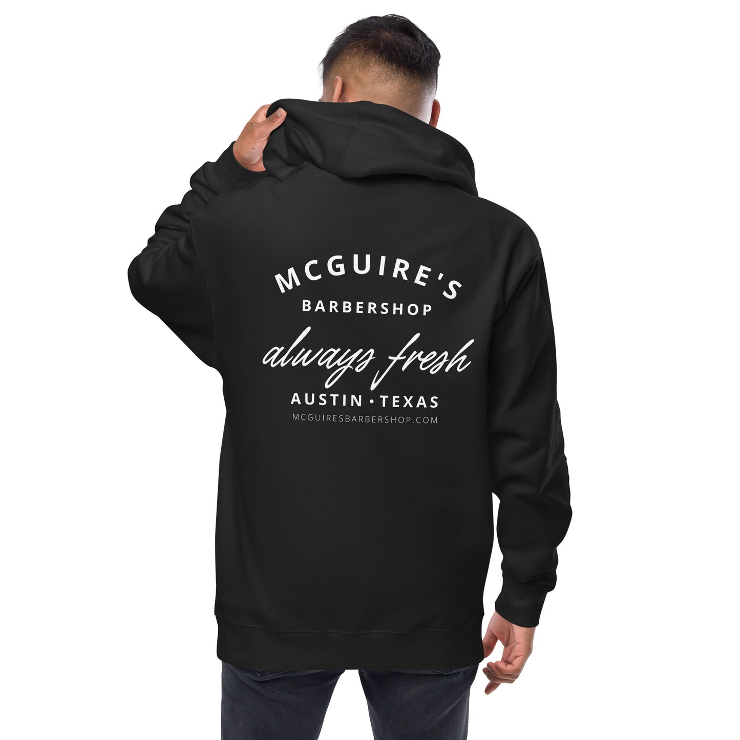 ALWAYS FRESH Unisex fleece zip up hoodie