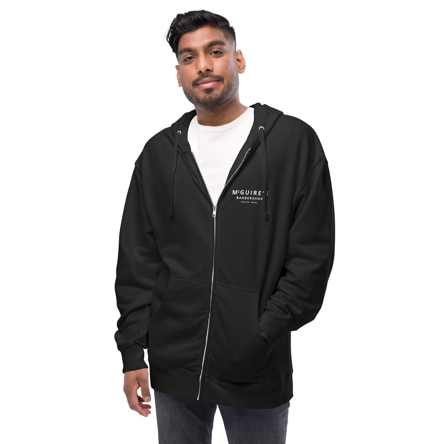 ALWAYS FRESH Unisex fleece zip up hoodie